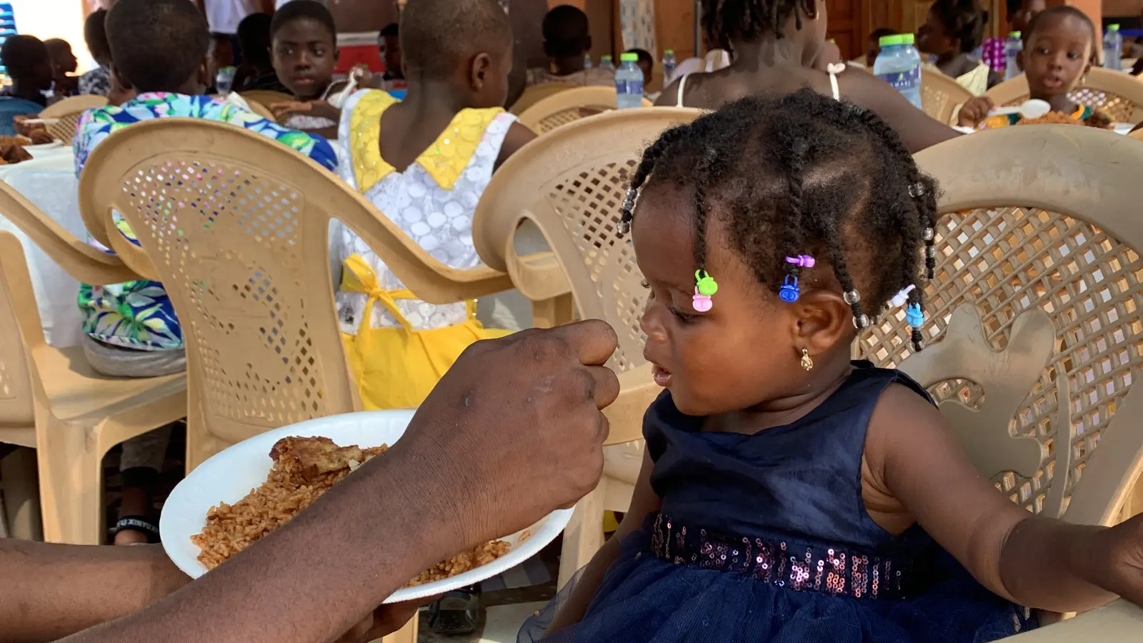 Community engagement activity organized by SAME Foundation in Accra, Ghana